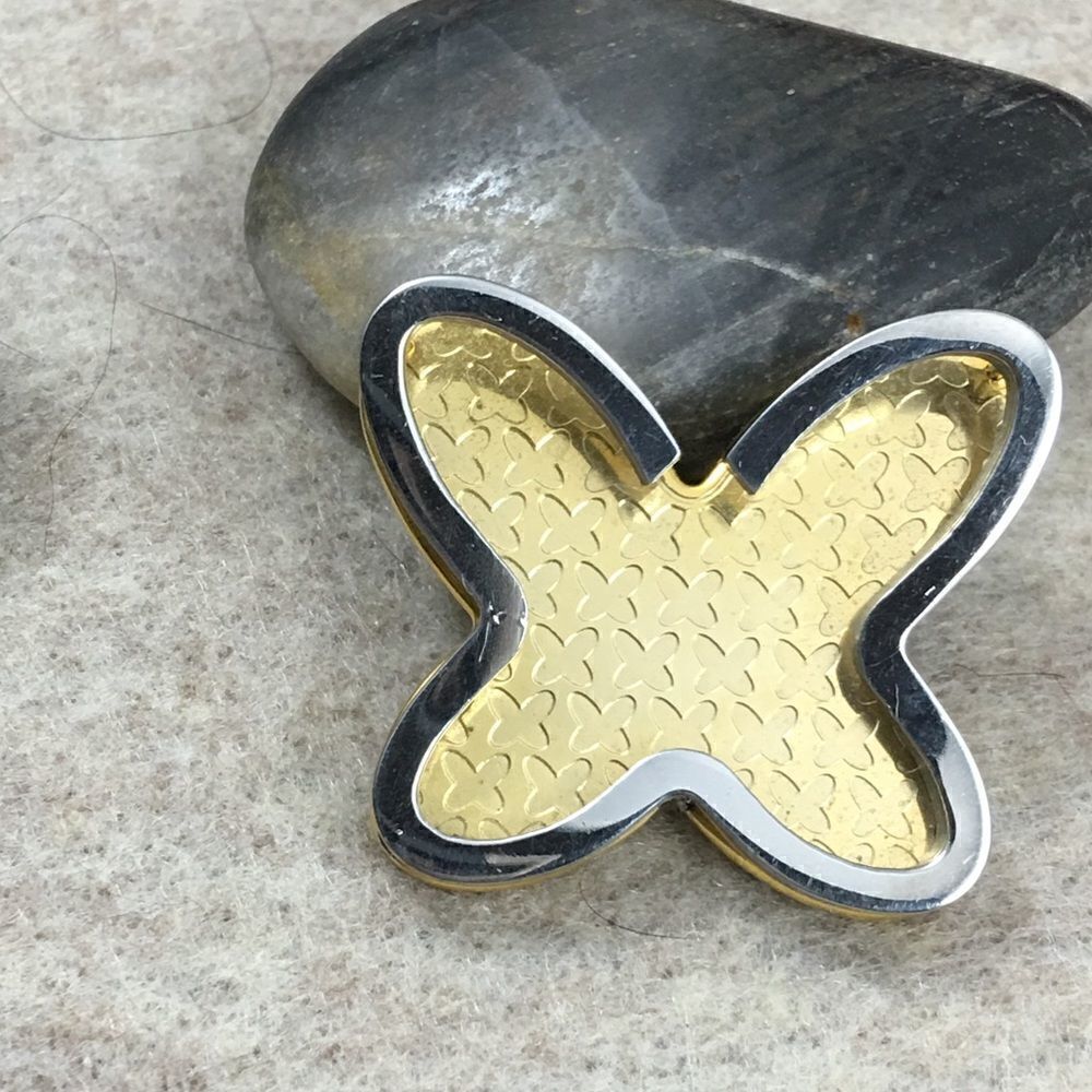 Vintage Edforce Butterfly pendant 